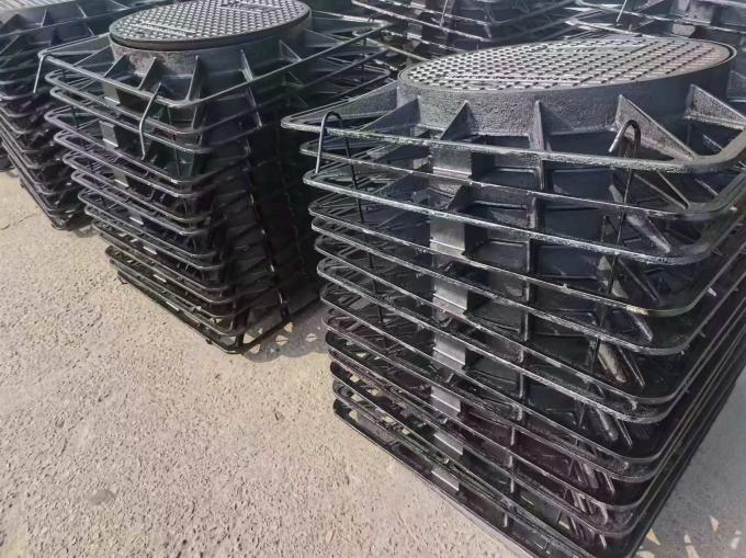 Ductile iron manhole cover 600×600 mm