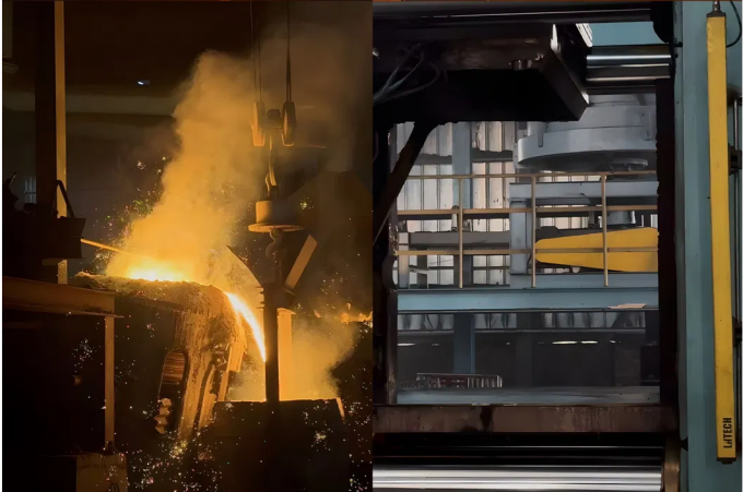 500×500mm cast iron drain gully grate with strip openings