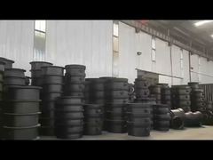 ISO2531 Certified Ductile Iron All-Flanged Equal Tee with Epoxy Coating for Potable Water Systems