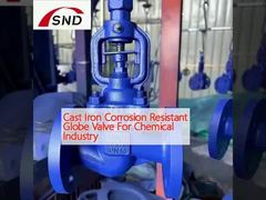 A Closer Look: Cast Iron Corrosion Resistant Globe Valve For Chemical Industry