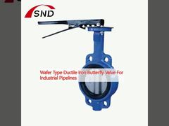Watch: Wafer Type Ductile Iron Butterfly Valve For Industrial Pipelines Showcase