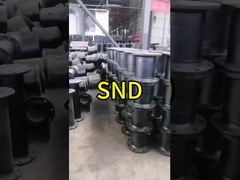 Cast iron pipe fittings factory