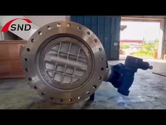 View Stainless Steel CF8 Turbine Large Diameter Butterfly Valves Demo